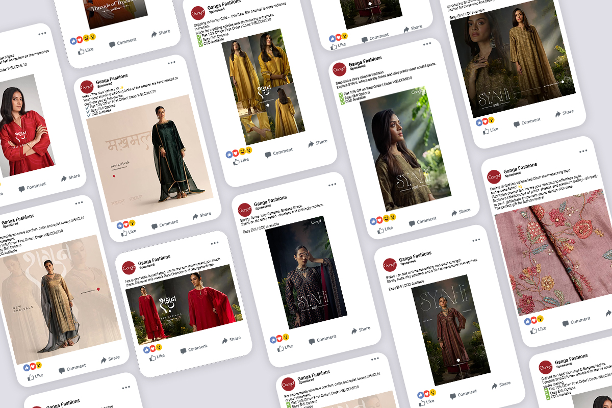 Facebook Ads - ganga fashion