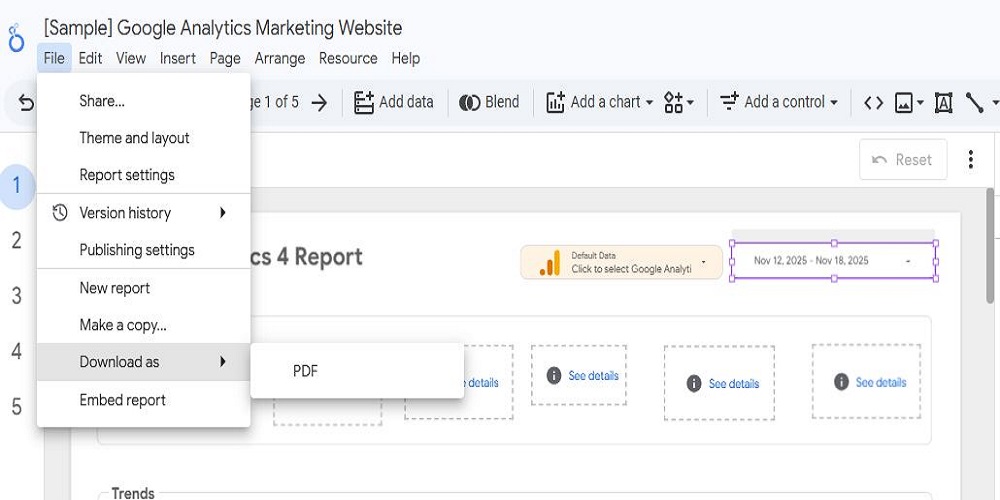 Step 4: Share, Schedule, and Export Your Reports